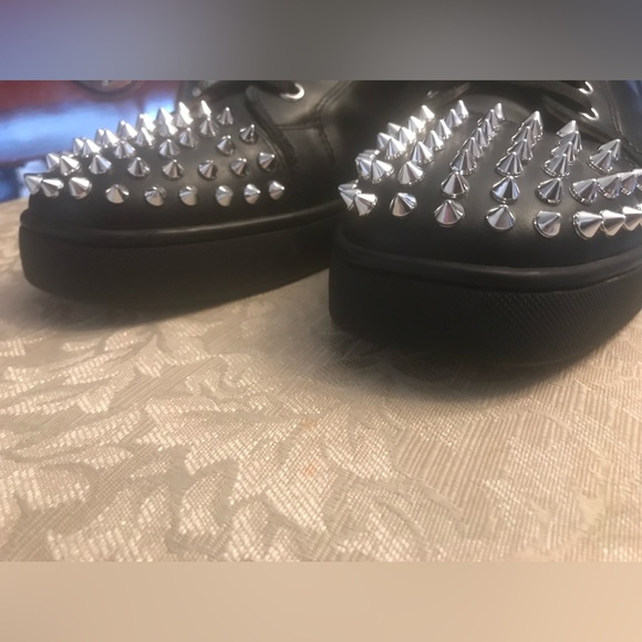 Authentic Louis Vuitton Spiked High Tops - Picture 10 of 11
